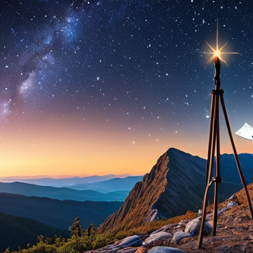 **Prompt 1: The Inner Compass of Learning**
    A lone figure stands on a peaceful mountain peak under a starry night sky, gazing at a bright North Star. The star casts a guiding light onto a map held in their hands, which depicts a personalized learning journey with symbols representing strengths, interests, and career goals. The overall atmosphere is contemplative and empowering, emphasizing self-discovery as the foundation for lifelong learning. Cinematic lighting, soft glow, high detail.