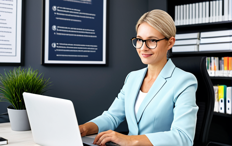 Lifelong Learning - Professional Development**

"A motivated professional woman, fully clothed in a stylish yet modest business casual outfit, sitting at a clean, modern desk filled with books and a laptop displaying code. Background is a bright, minimalist office space with motivational posters. Safe for work, appropriate content, professional, perfect anatomy, correct proportions, well-formed hands, natural lighting, family-friendly. Focus on conveying the concept of continuous skill development."

**